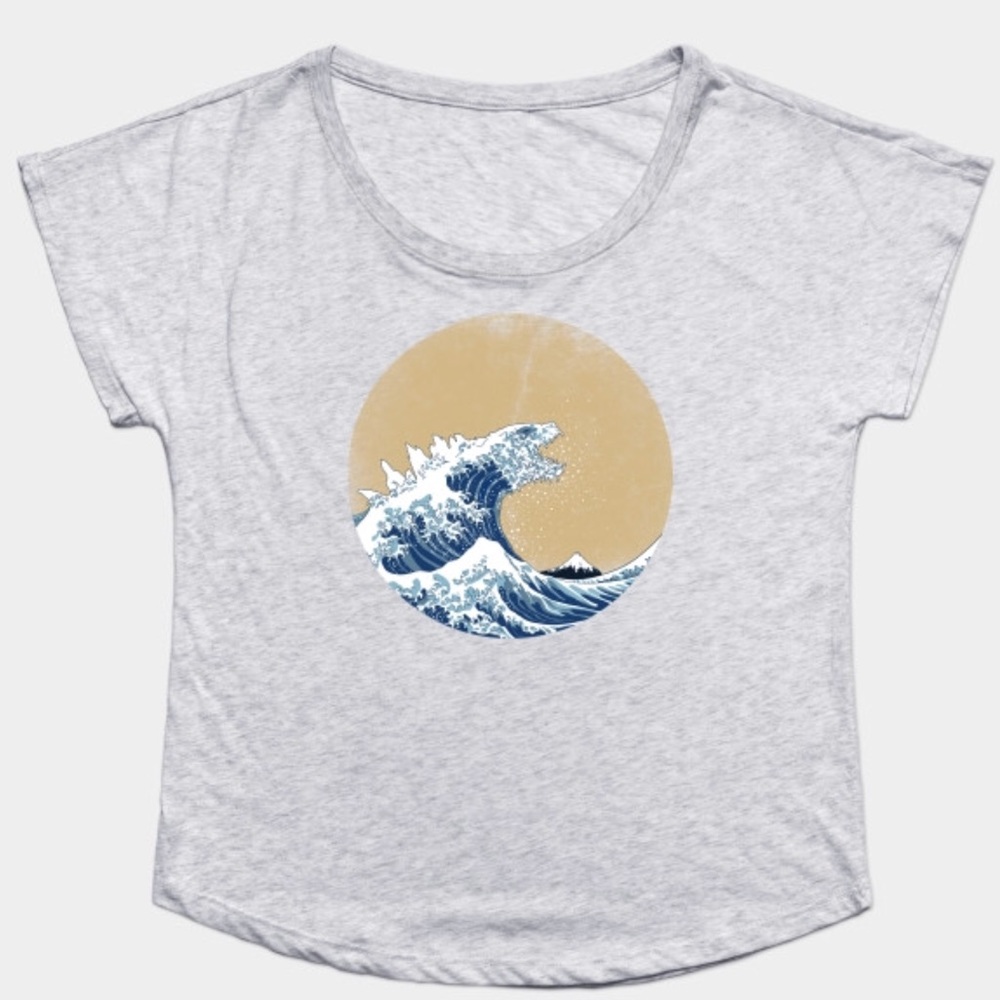 NWT TeePublic Custom Print Tri-Blend T-Shirt